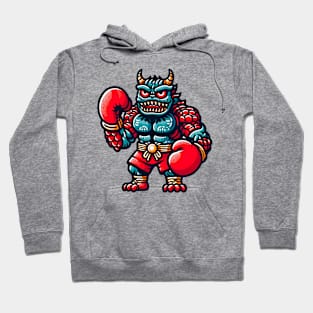 Kickboxing monster Hoodie